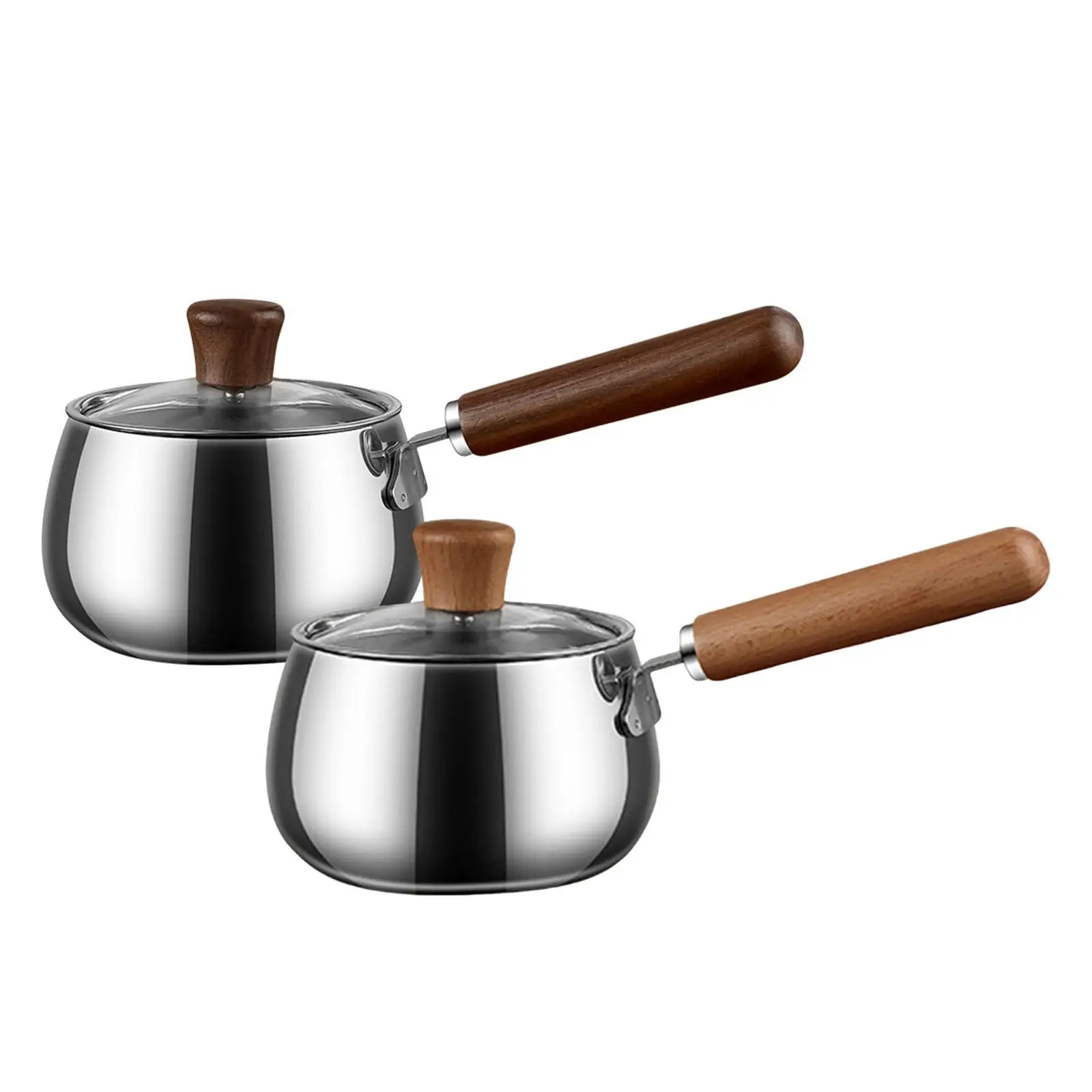 

Кастрюля из нержавеющей стали с крышкой для внутреннего и наружного использования