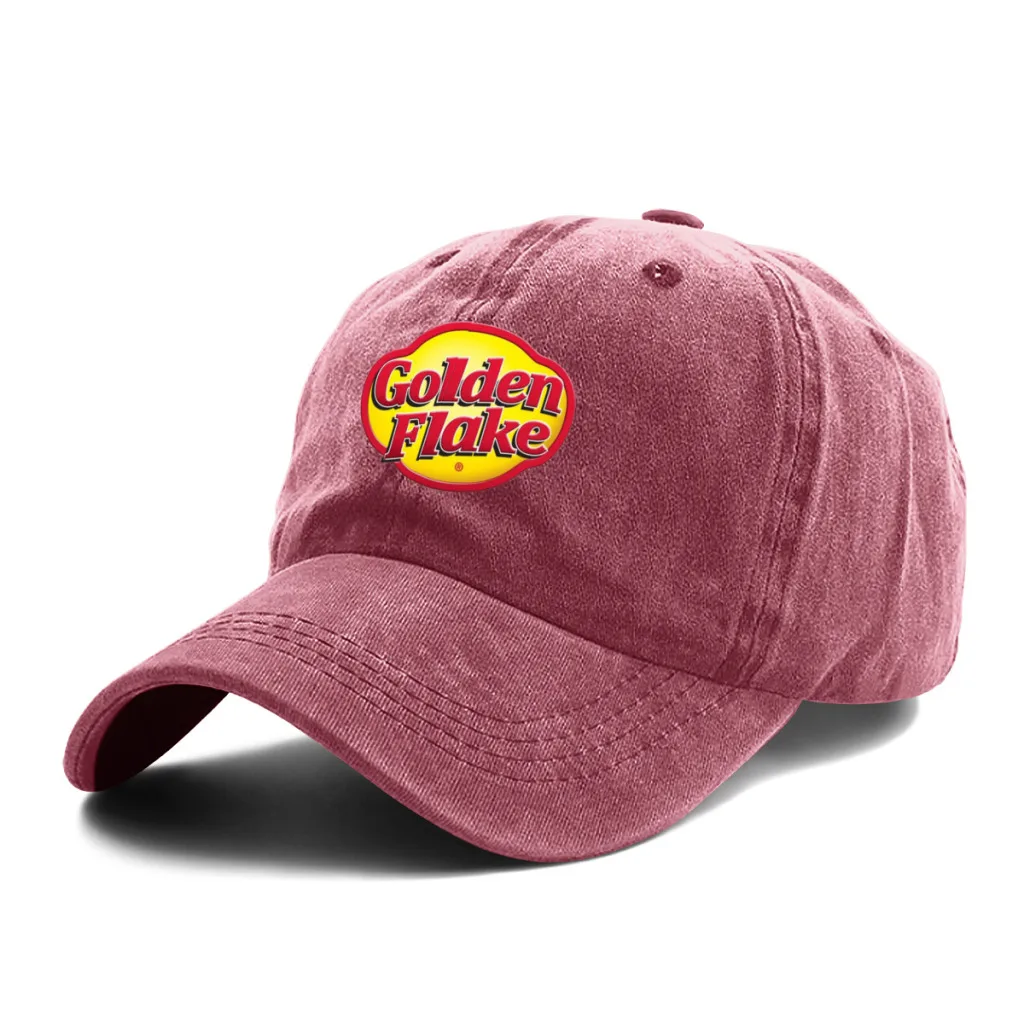 Golden Flake Fashion Baseball Cap Outdoor Caps Sunscreen Hat Hip Hop Tide Snapback Hats Adjustable Cowboy