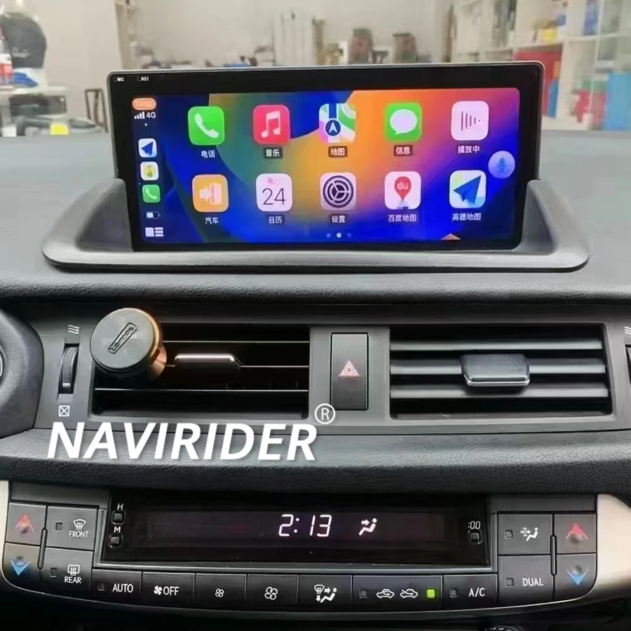 

10,25-дюймовый автомобильный радиоприемник для Lexus CT200 CT200h 2011-2019 Android 13, видео 360, плеер с сенсорным экраном, GPS, мультимедиа, авто CarPlay