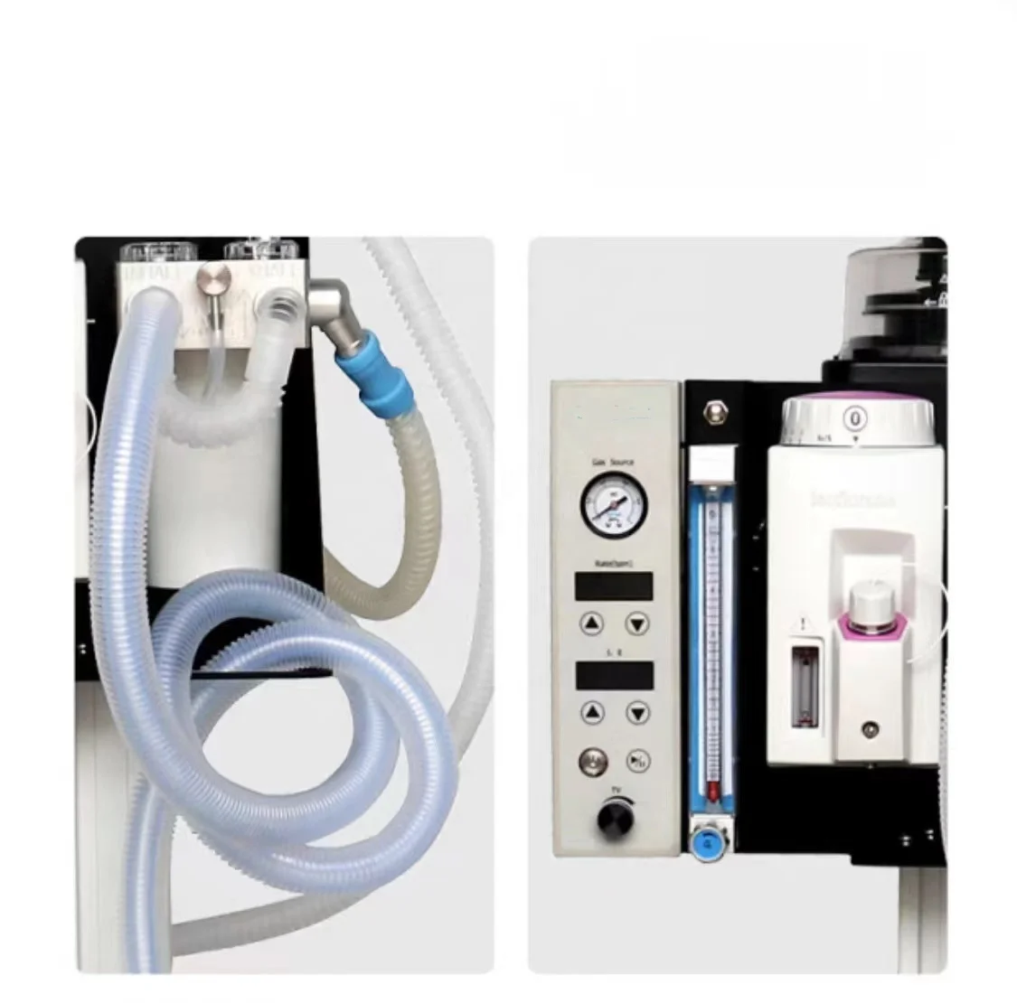 Máquina de anestesia veterinaria médica para animales Dispositivo de anestesia veterinaria