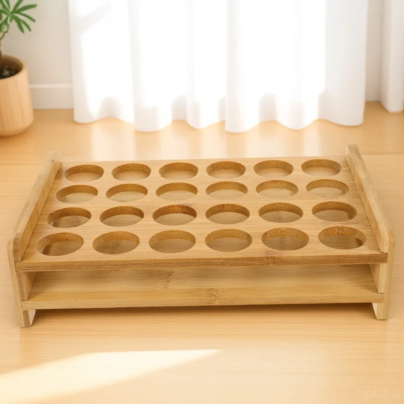 

Wooden Shot Glasses Holder Practical Shot Glass Organizer Tray for Whiskey Brandy Bar Supplies Whiskey Glasses Holder