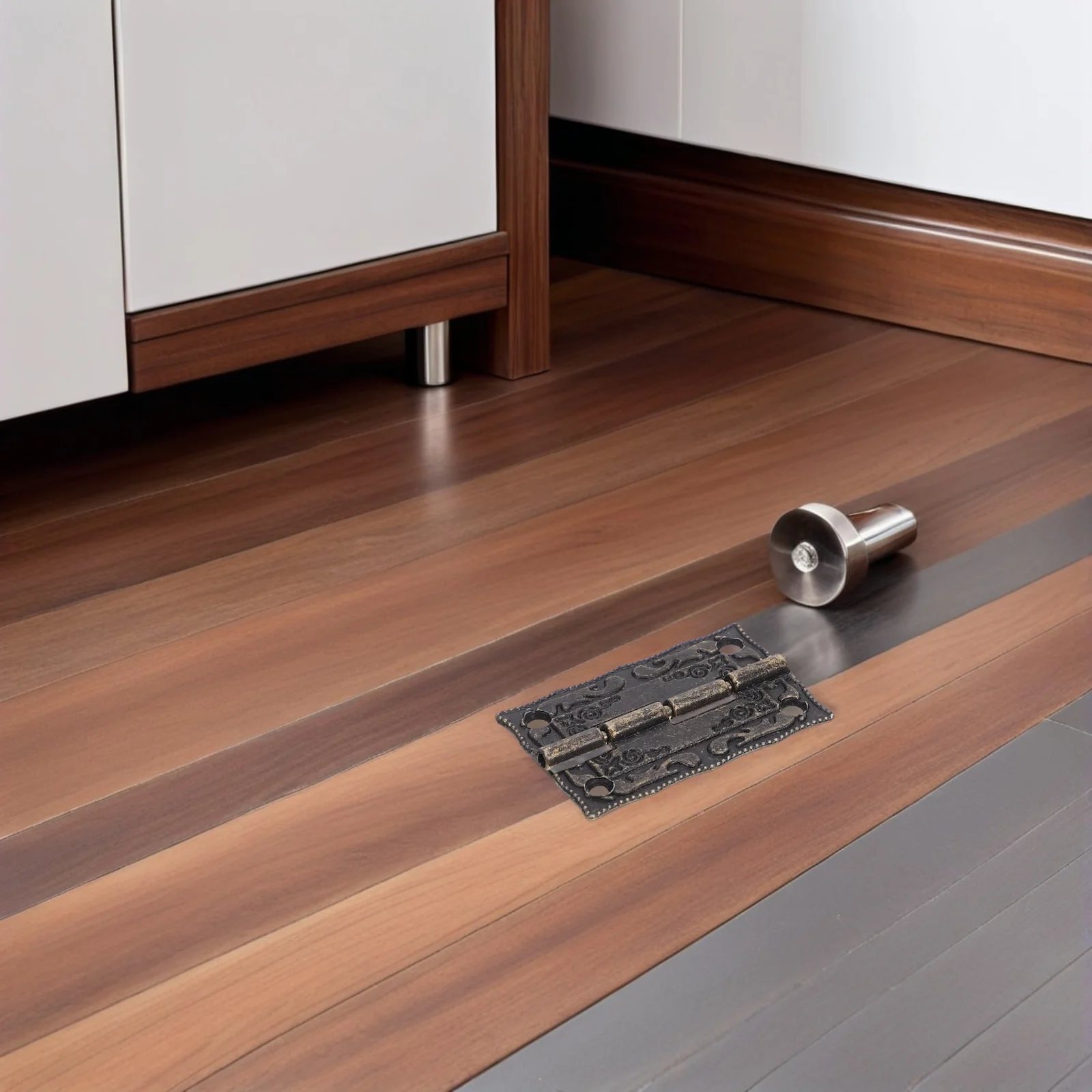 

20Pcs Retro Bronze Iron Hinges Foldable Decorative Jewelry Box Small Cabinet Door Hinges Vintage Furniture