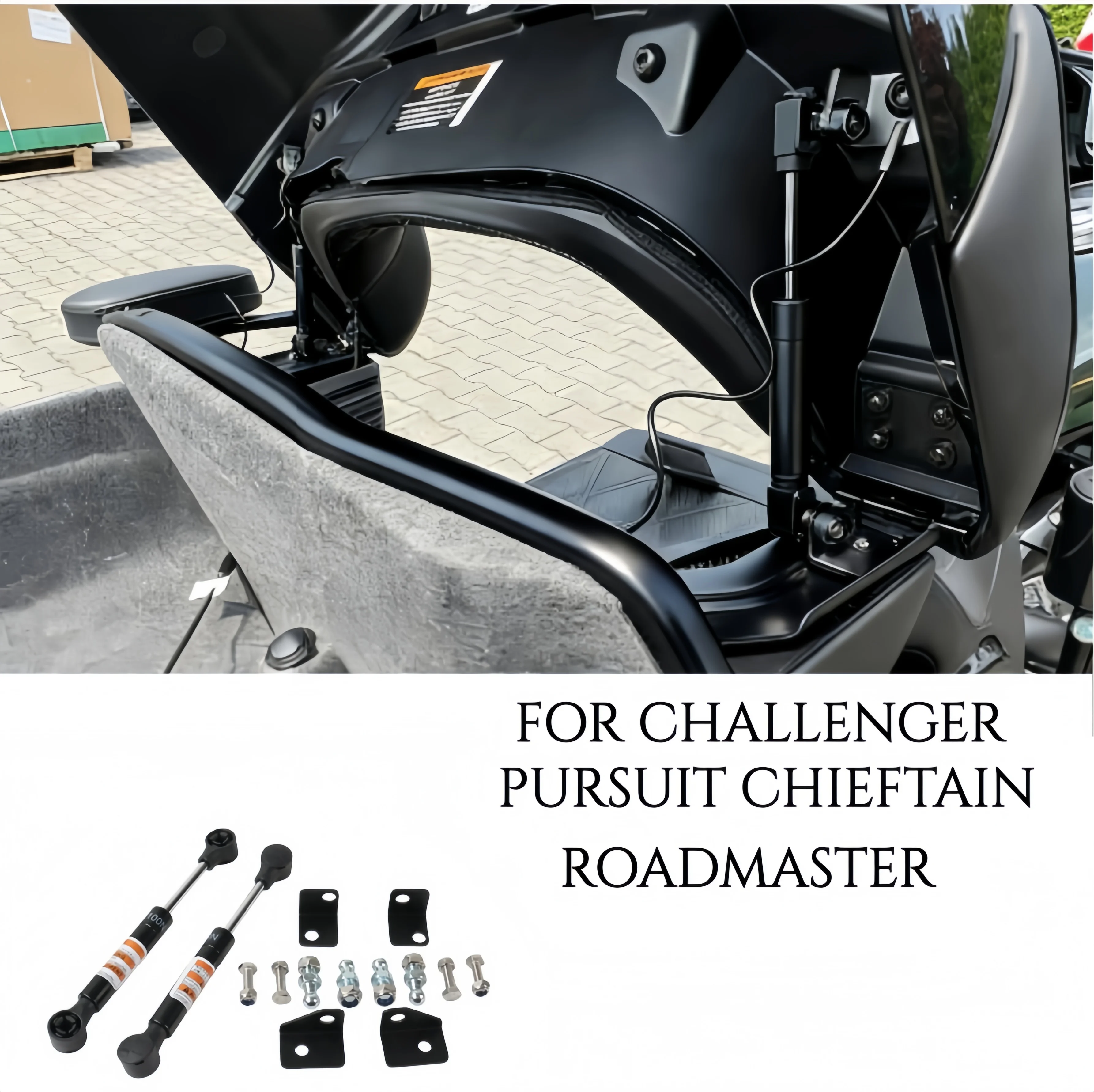 For Indian Chieftain Roadmaster 2019-2025 2024 Motorcycle Rear Trunk Hydraulic Support For Indian Challenger Pursuit 2020-2026