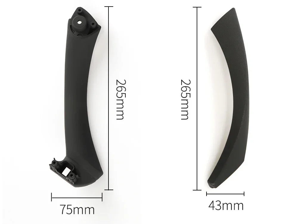 Links Rechts Auto Innen Türgriffe Abdeckung Trim Für BMW 3er E90 E91 E92 E93 2005-2012 316 318 320 325 328i – Detail 2