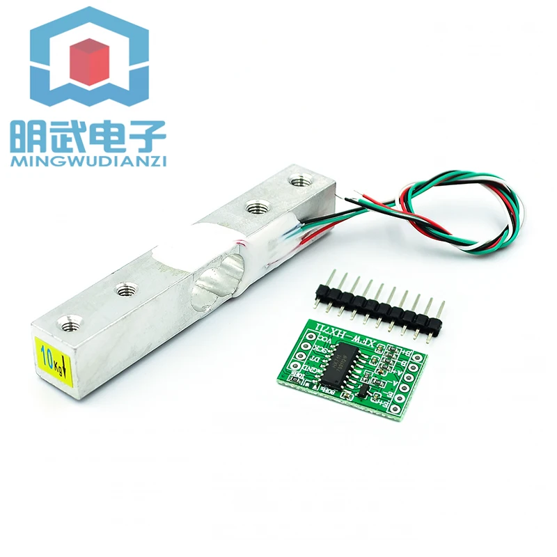 Sensor de pressão pequeno, Módulo HX711AD, Módulo de pesagem, 1 5 10kg