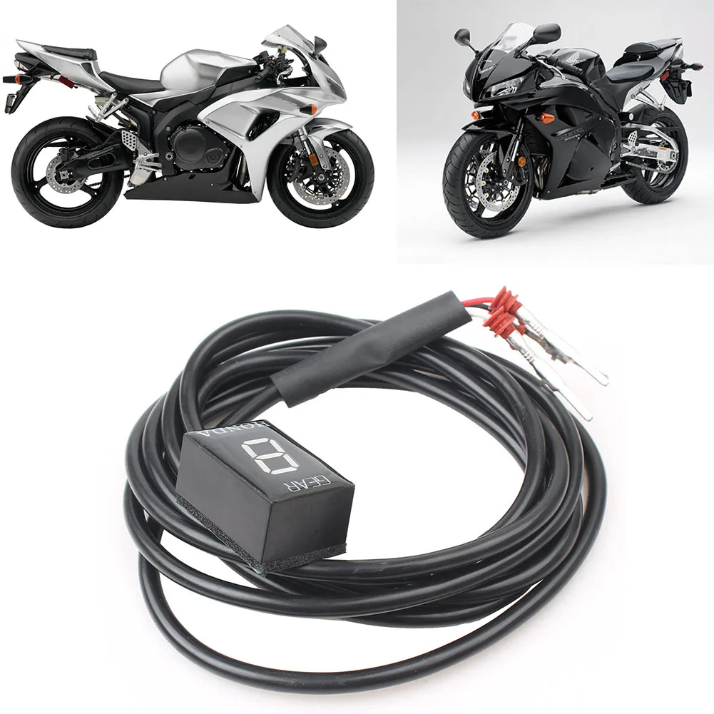 Universal Motorcycle Speed Gear Indicator Display Shift Lever Sensor For Honda CBR600RR NC700 NC750 S/X VT750C/S VT1300 VTX1800