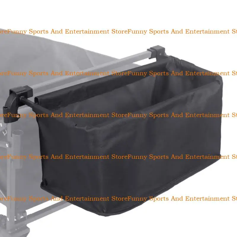 C4DE Hand Push Pull Cart Basket Wagon Cart Tail Bag Beach Wagon Cart Accessories