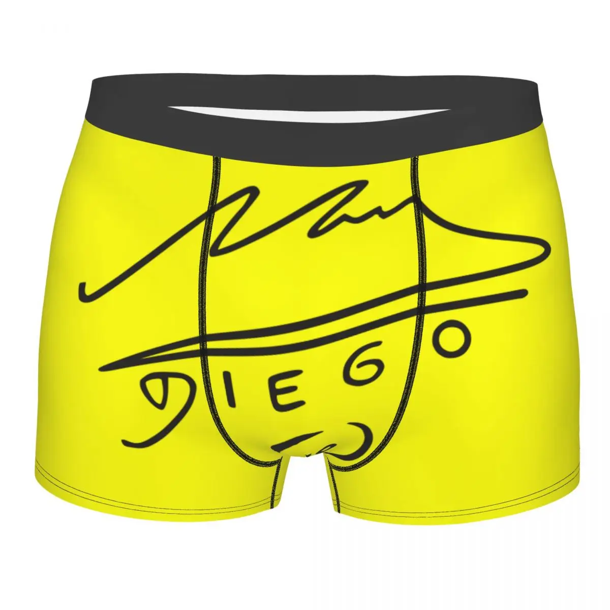 Custom Diego Armando DIOS Boxer Shorts For Homme 3D Printed Maradonas Argentina Soccer Legend Panties Breathable Underpants