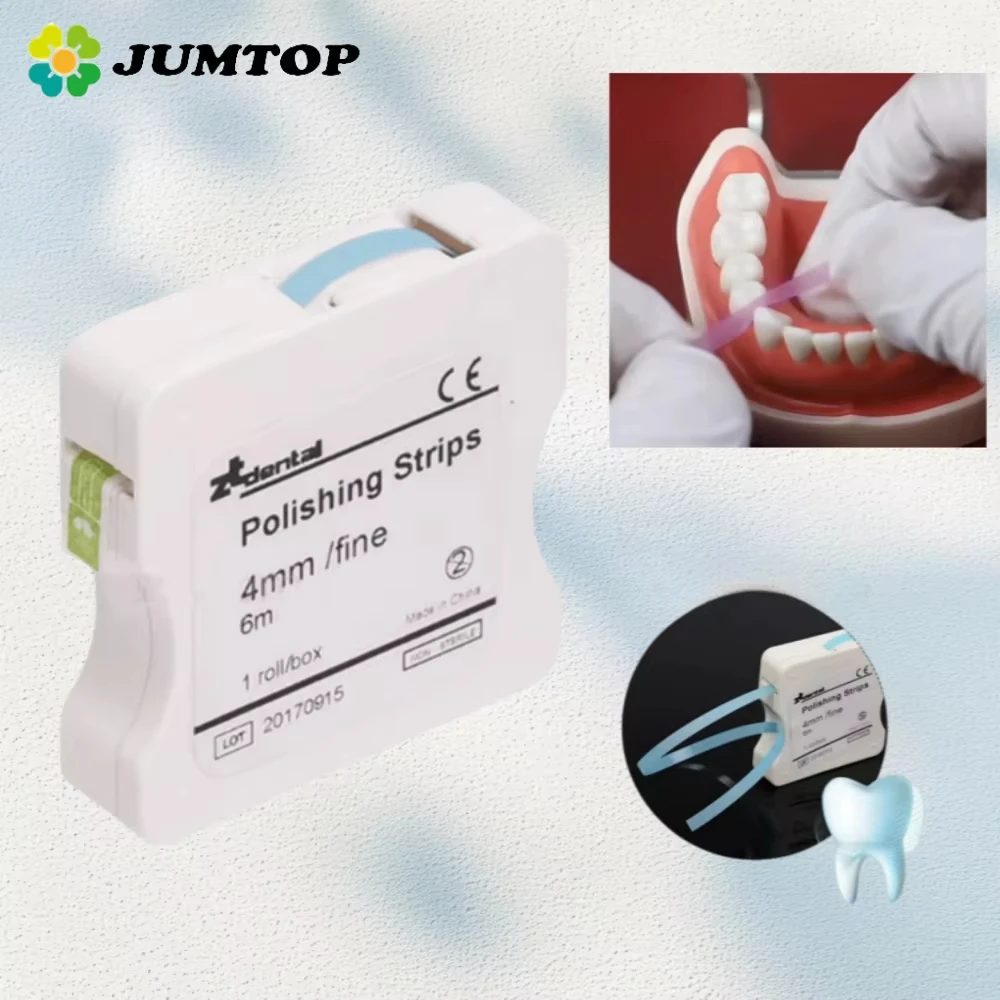 

NIGF Стоматологические межпроксимальные полимерные полировальные полоски 4 мм * 6 м, тонкие/средние