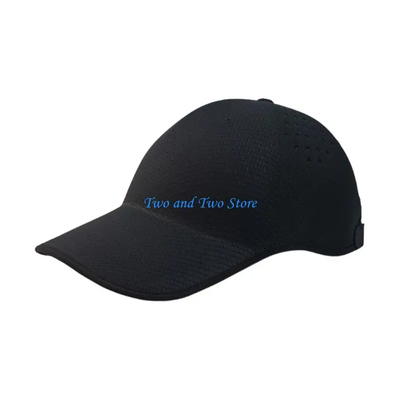 

HX6F Stylish Quick Dry Baseball Hat Simple Wrinkles Resistant Casual Cap Multipurpose Sun Hat For Men Women