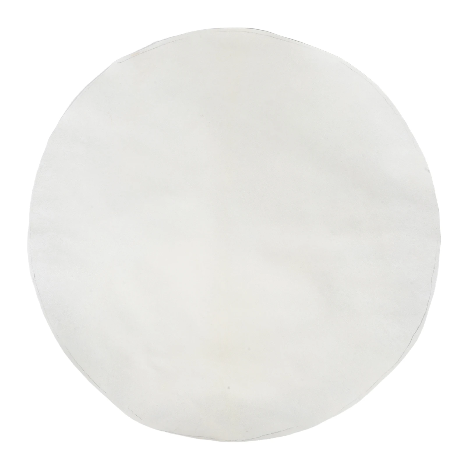 

Flat 23.4in Natural Goat Skin for Drum Head Replacement African Percussion Skin Round Djembe Surface Resilient in All Weather
