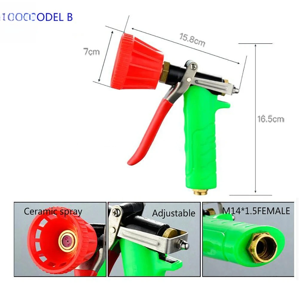 New Agricultural High Pressure Anti-Wind   Adjustable Ceramic Nozzle Pesticide Sprayer Wand Fine Mist Atomizing