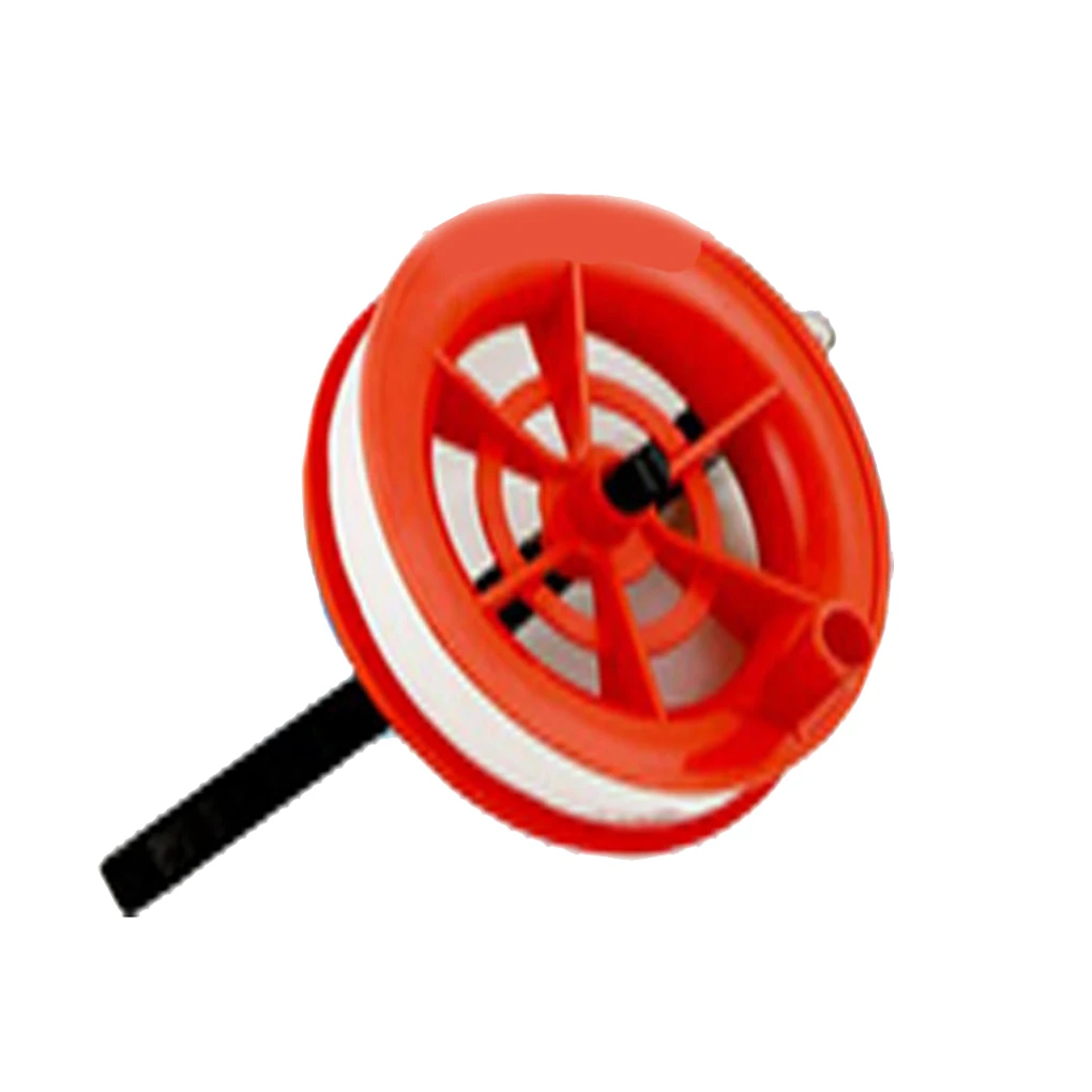 100M Flying Kite Line Kite Line Winder Grip Wheel Plastic White Line Board 11CM Diameter Flying Kites Line Cord Tools