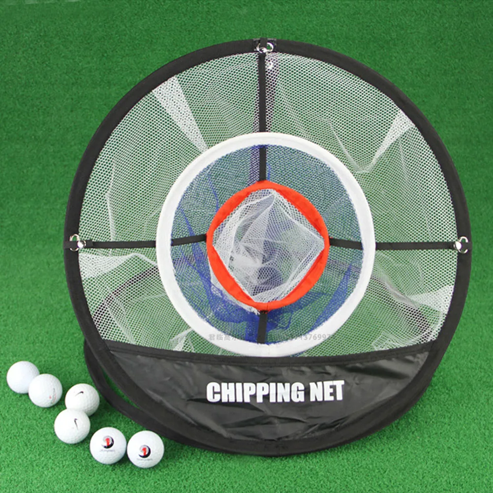 Pop Up Golf Chipping Net, Ajudantes portáteis, Treinamento Indoor e Outdoor, Prática Net