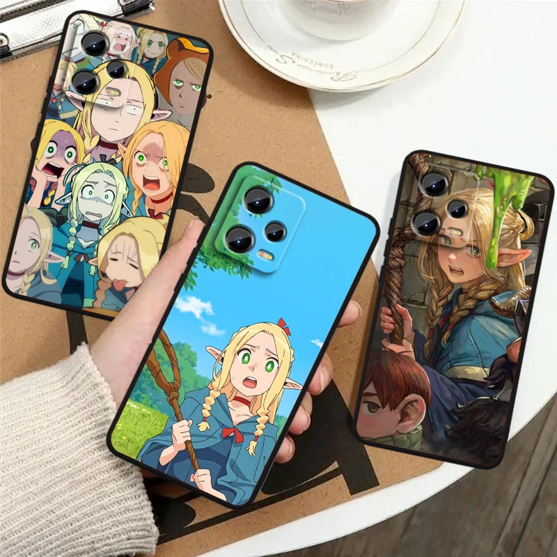 Heerlijk In Kerker Anime Voor Xiaomi Redmi Note 13 12r 12 12S Turbo 11 11T 11S 11S 10 10S Pro Plus 5G Zwart Hoesje Telefoonhoesje