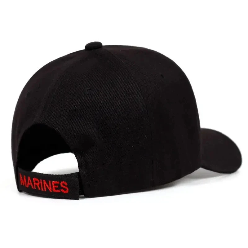 Fashion United States Marine Corps Baseball Cap Letter Embroidered Hip Hop Hats outdoor Sports Caps Bone Marine Seals Hats