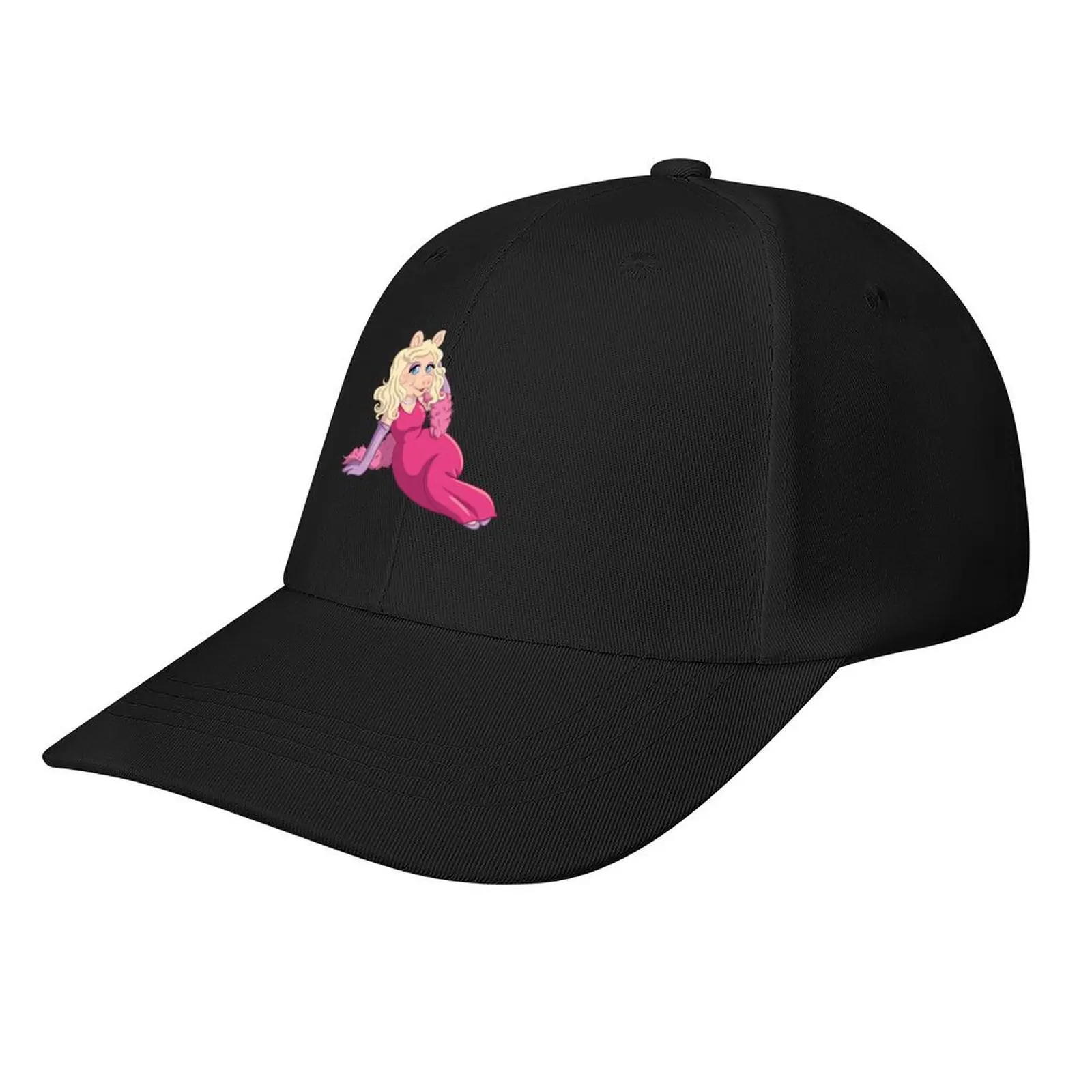 

Miss Piggy Baseball Cap Hat Man Luxury fishing hat Luxury Man Hat Big Size Girl Men's