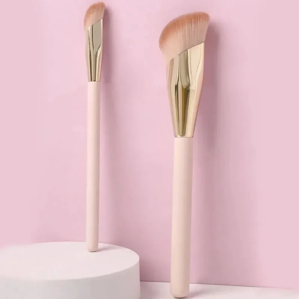 

1/2pcs Foundation Brush Oblique Head Concealer Brush Face Liquid Cream Powder Make Up Brushes Face Contour Beauty Makeup Tools