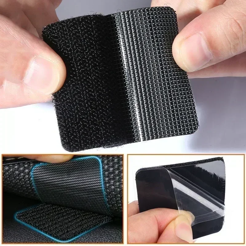 Double Faced Fixing Stickers for Carpet Pad Dashboard Mat High Adhesive Fixed Patch Home Floor Mats Anti Skid Grip Tape Sticker