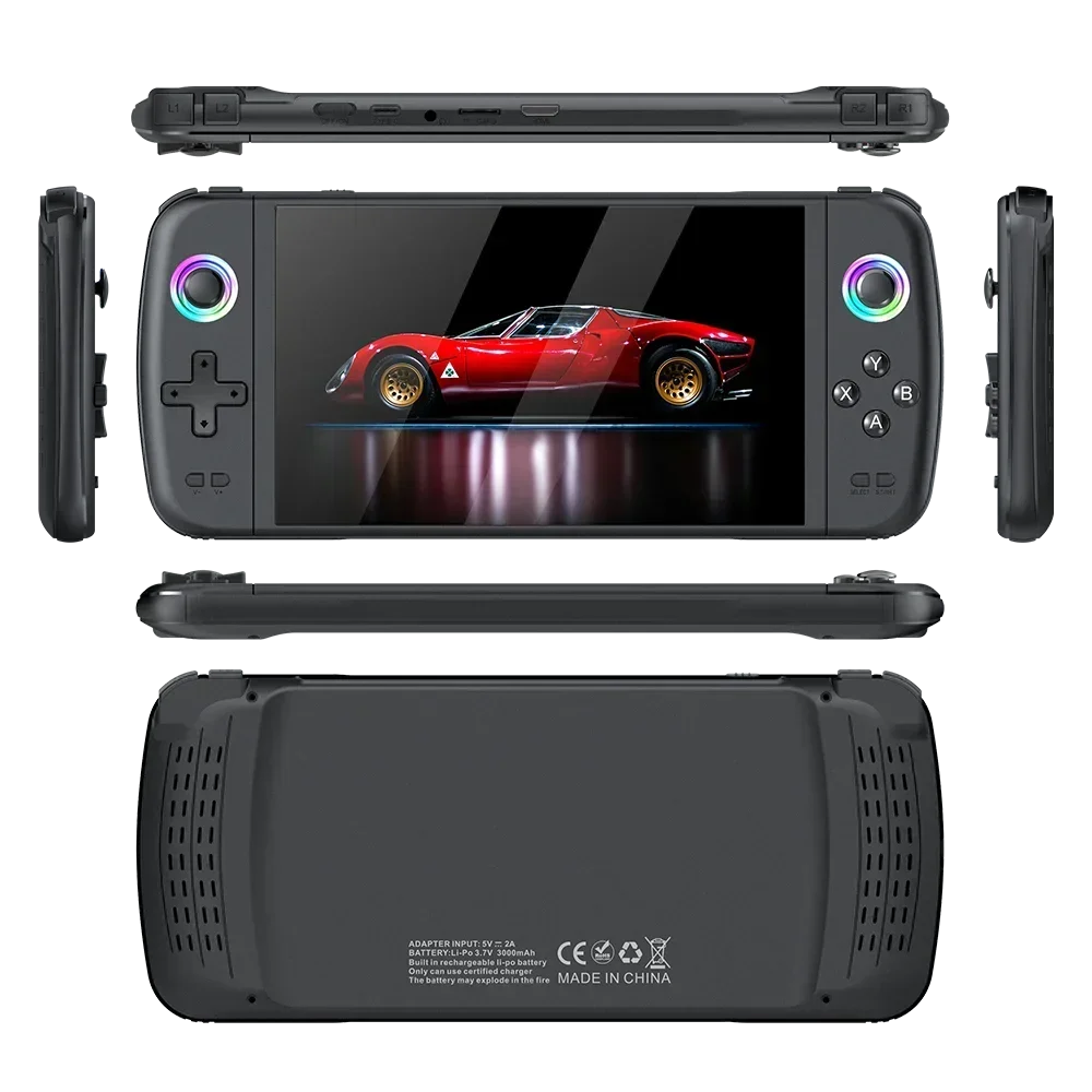 BOYHOM M27 المحمولة جيب ريترو يده لعبة فيديو وحدة التحكم 7.0 بوصة IPS شاشة 1024*600 عرض لينكس HDMI الأطفال هدية