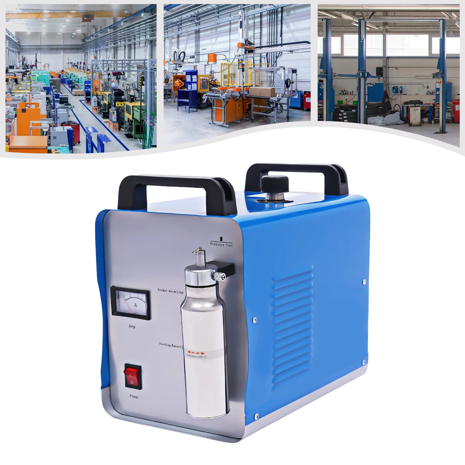 מכונת פוליש אקרילית H160/H180 לשולחן מכונת פוליש להב אקרילית 220V/110V חמצן מימן גז להב