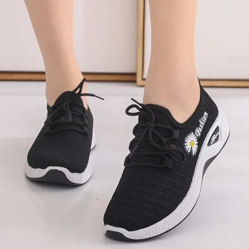 Women Running Shoes Breathable Casual Shoes Outdoor Light Weight Sports Shoes Casual Walking Sneakers Tenis Feminino Shoes