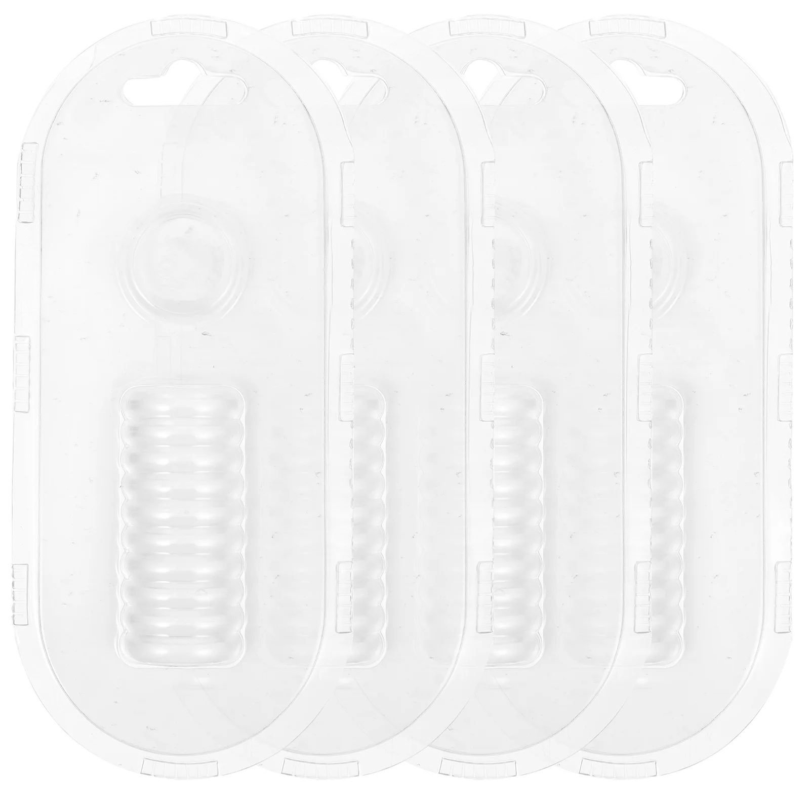 44Pcs Plastic Binding Discs Flexible Round Loose Leaf Binder Rings for DIY Stationery Planner Notebook Expansion System