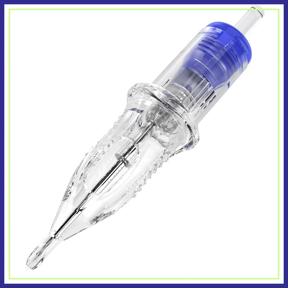 

20PCS Disposable Tattoo Needles 1205RL Round Liner Cartridges for Lining Work Fits Most Tattoo Machines