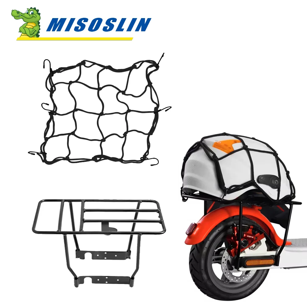 Rear Shelf Iron Cargo Rack Rear Bungee Net Shelf /Helmet Net Cargo Net for Xiaomi M365 1s Pro Mi3 Electric Scooter parts