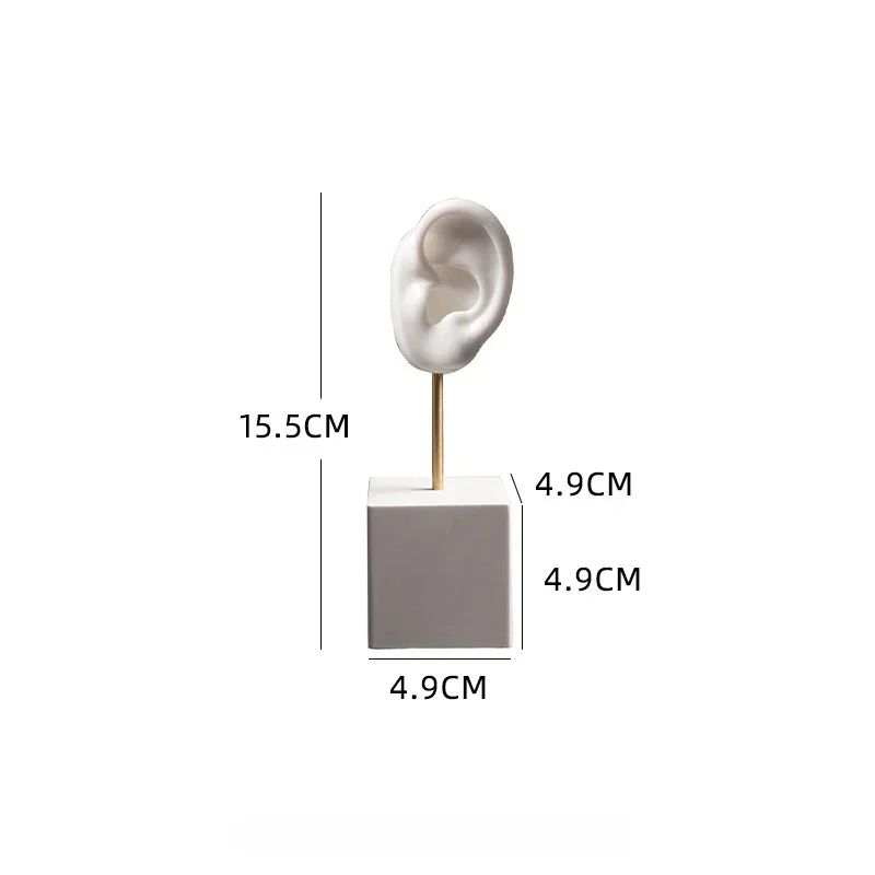 Plaster Display Holder Jewelry Shooting Prop White Creativity Organizador De Joyas Display Stand