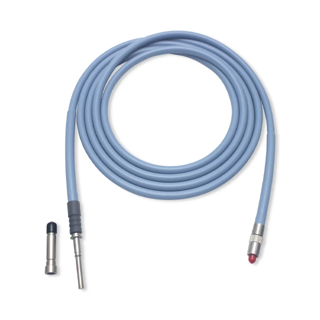 4.0mm*3.0m Endoscope Fiber Optic Light Guide Laparoscopic Surgical Fiber Optic Light Cable Compatible with Wolf,