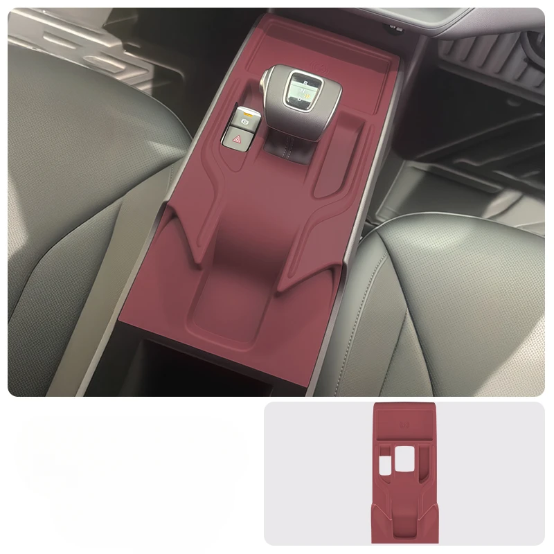 

For Hongqi EQM5 Silicone pad for central control gear shift panel protection interior protection pad car accessories