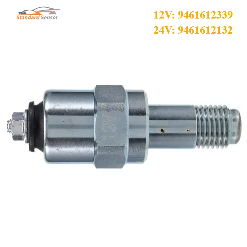 

9461612339 9461612132 12V/24V Electrical Parts Shutoff Solenoid Valve New For Isuzu 4JB1 8-97125-533-0 8-94174-820-0