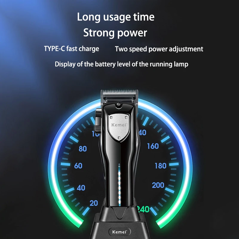 Kemei KM-2299 KM-2026 KM-5083 Professional Hair Clipper Kit Electric Shaver Male Hair Cutting Machine Men’s Trimmer Machine