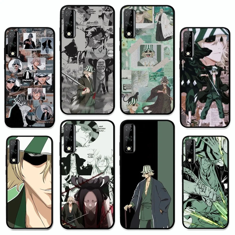 Kisuke Урахара Отбеливатель Аниме чехол для телефона Huawei Y9 6 7 5 Prime Enjoy 7s 7 8 plus 7a 9e 9plus 8E Lite Psmart чехол