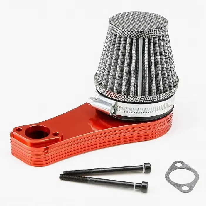 CNC-bewerking van volledig metalen beugel-luchtfilter voor 1/5 LOSI 5IVE-T DBXL ROFUN LT - afbeelding 1