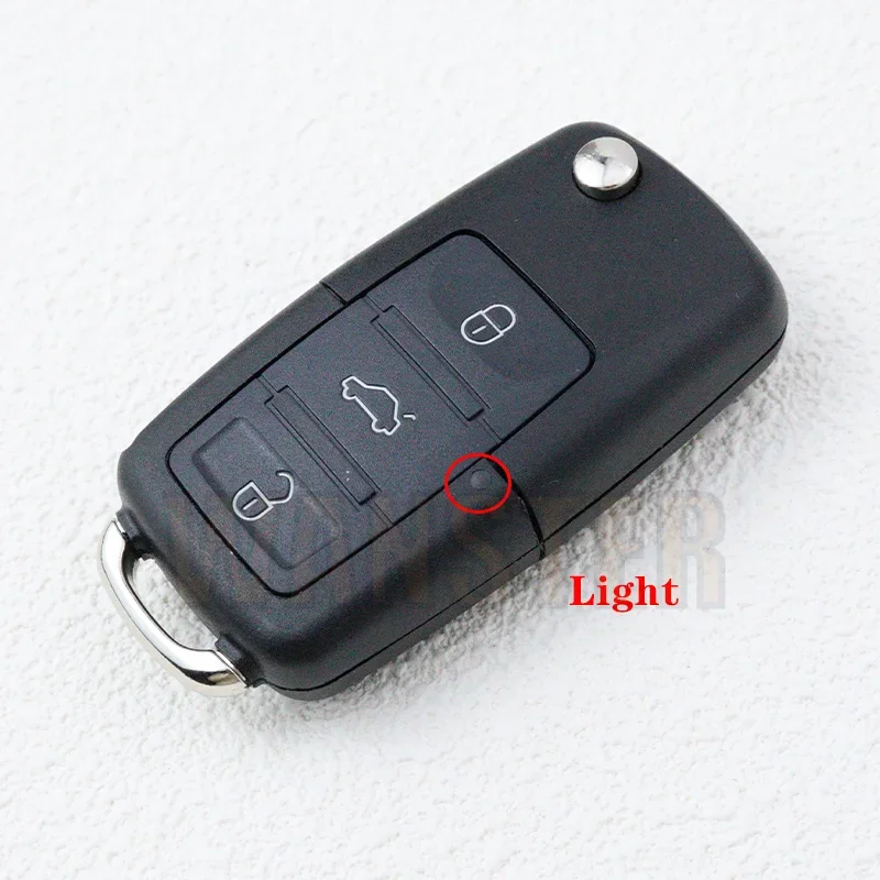 2 3 3+1 Button Car Key Shell Fob Case Cover Obudowa do Volkswagen VW Polo Passat B5 B6 Tiguan Golf MK4 Seat Skoda EOS Scirocco