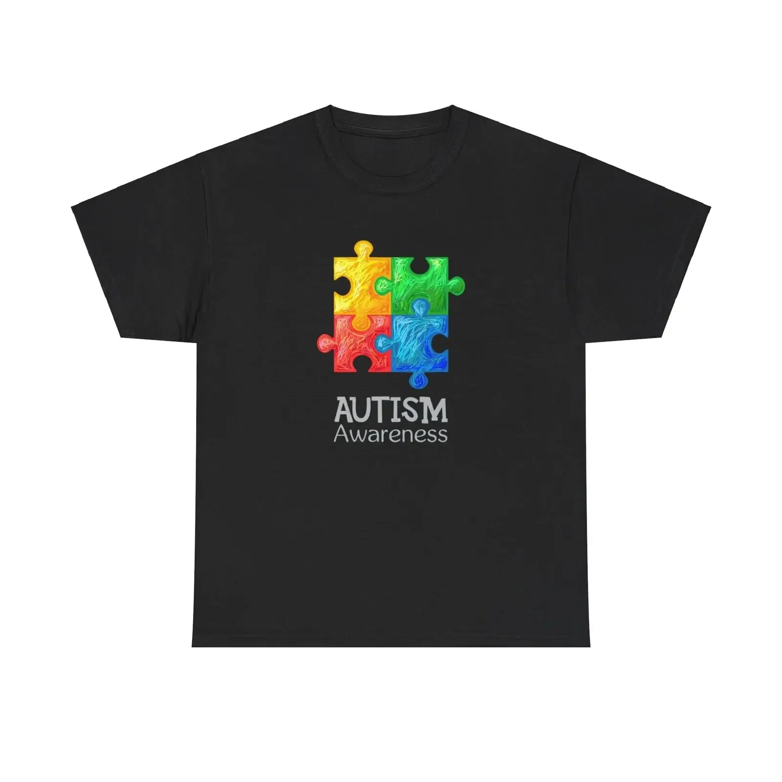 Autism Tshirt awareness health care nursing mental health Unisex Heavy Cotton