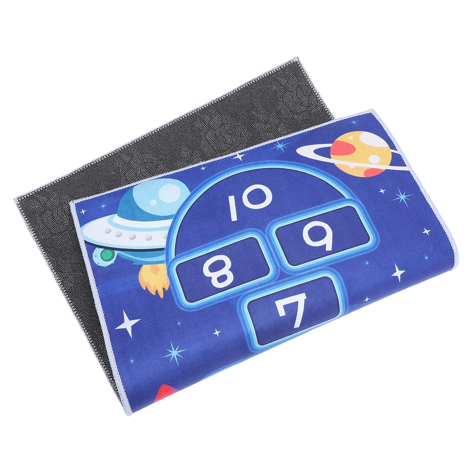 

Hopscotch Mats Play Floor Cartoon Rugs Area Polyester for Playing Carpet