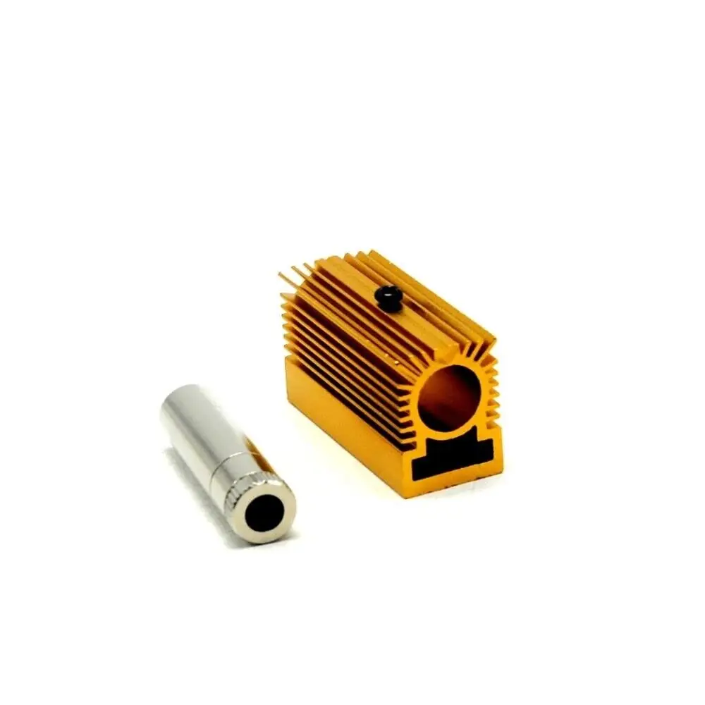 1 Set Laser 12x40mm Diode Housing & 20x27x50mm heatsink DIY for TO-18 5.6mm LD