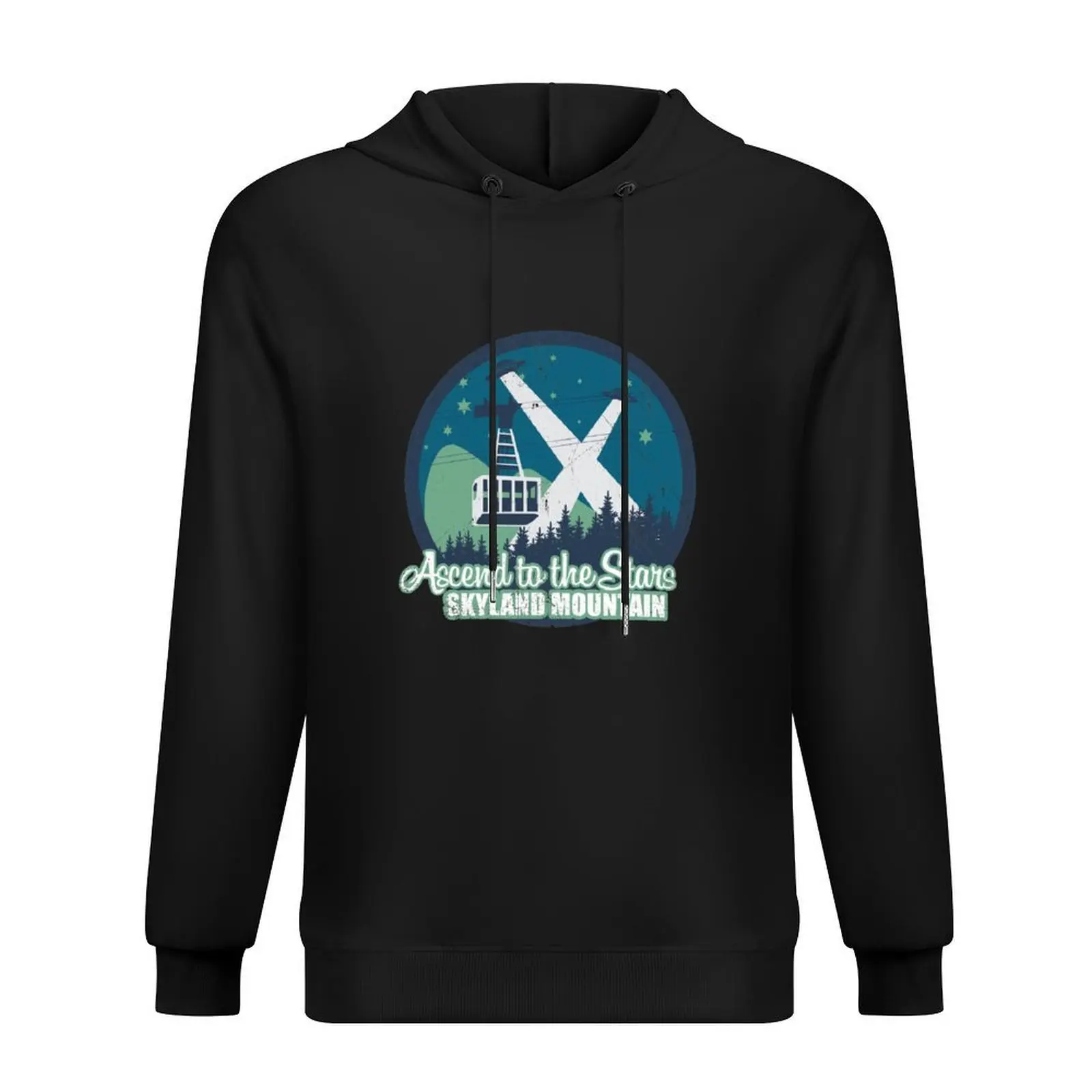 

Ascend to the Stars III - distressed Hoodie korean autumn clothes men's coat korean clothes men wear hoodie men