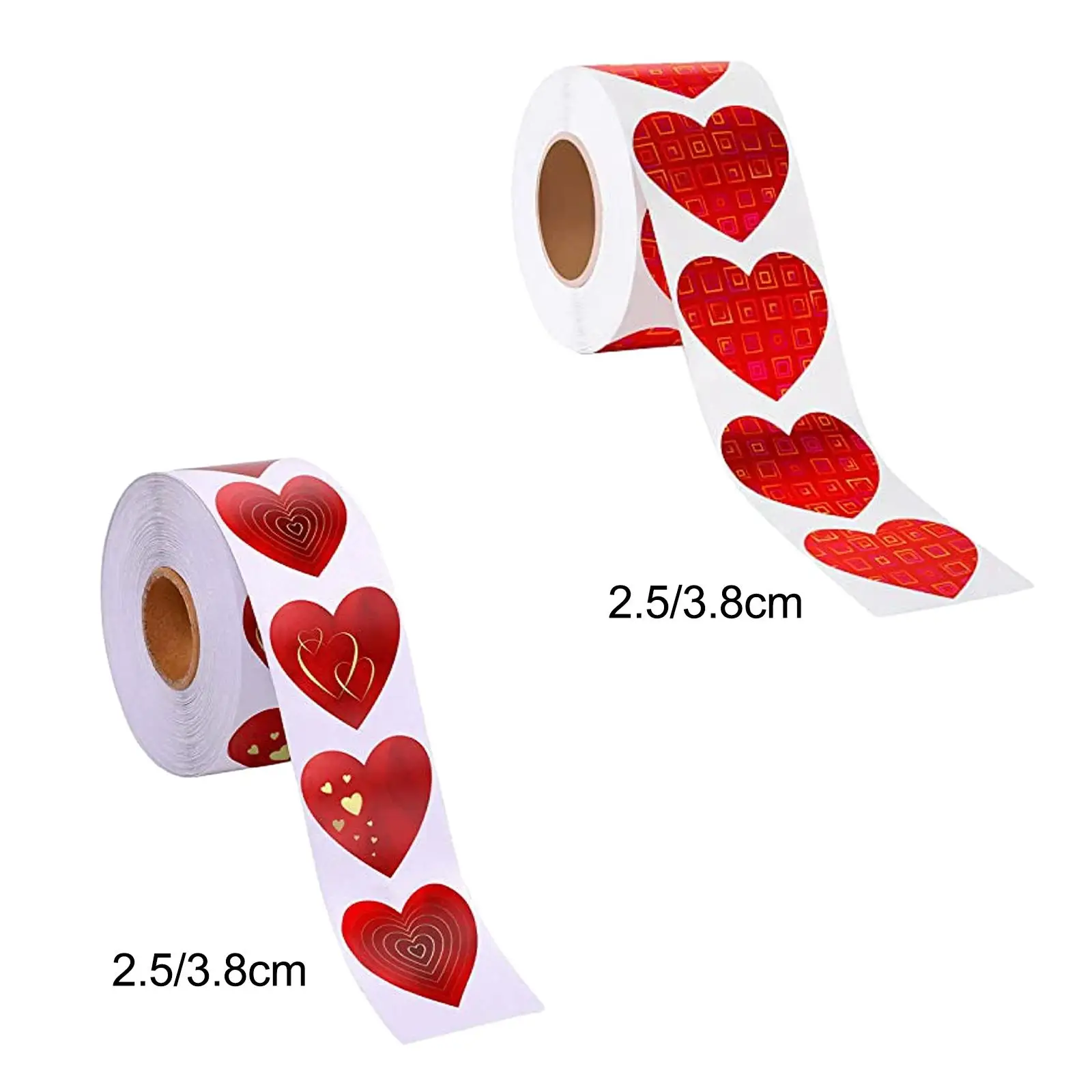 Valentine's Day Stickers Envelope Stickers Sealing Labels Love Stickers for Present Tags