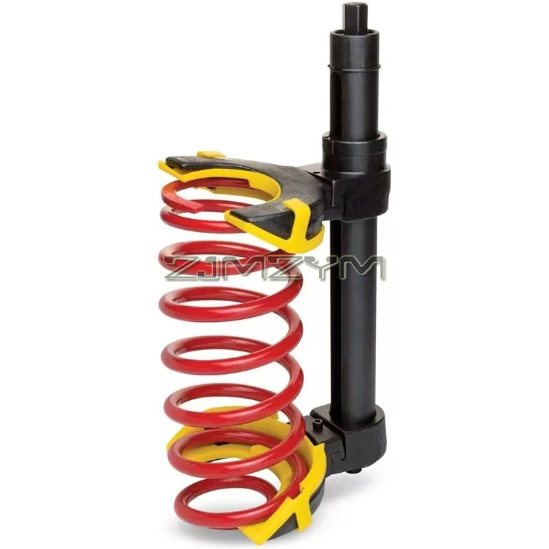 Strut Spring Compressor Set Universal Interchangeable Coil Spring Compressor Tool Set with Yellow Protective Sleeve