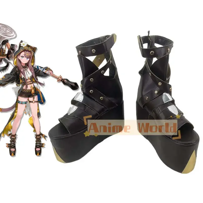 

Arknights Pepe Cosplay Shoes Halloween Carnival Boots Custom Made