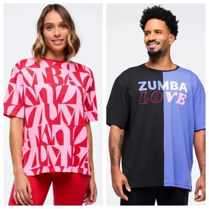 Heißverkauftes Luxus-3DT-Shirt, bequemes europäisches und amerikanisches Zumba, schnell trocknend, schweißabsorbierend, Tanzfitness für Männer und Frauen