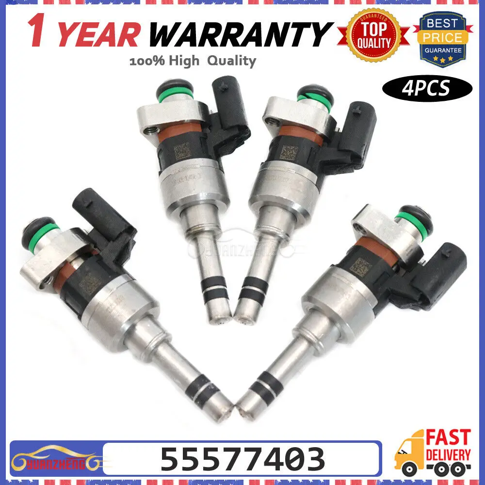 4 Stück 55577403   Auto Kraftstoff Injektor Düse Für Chevrolet Equinox GMC Terrain Buick Encore Cruze Malibu 1,4 L 1,5 L 1,6 L L4 2016-2019