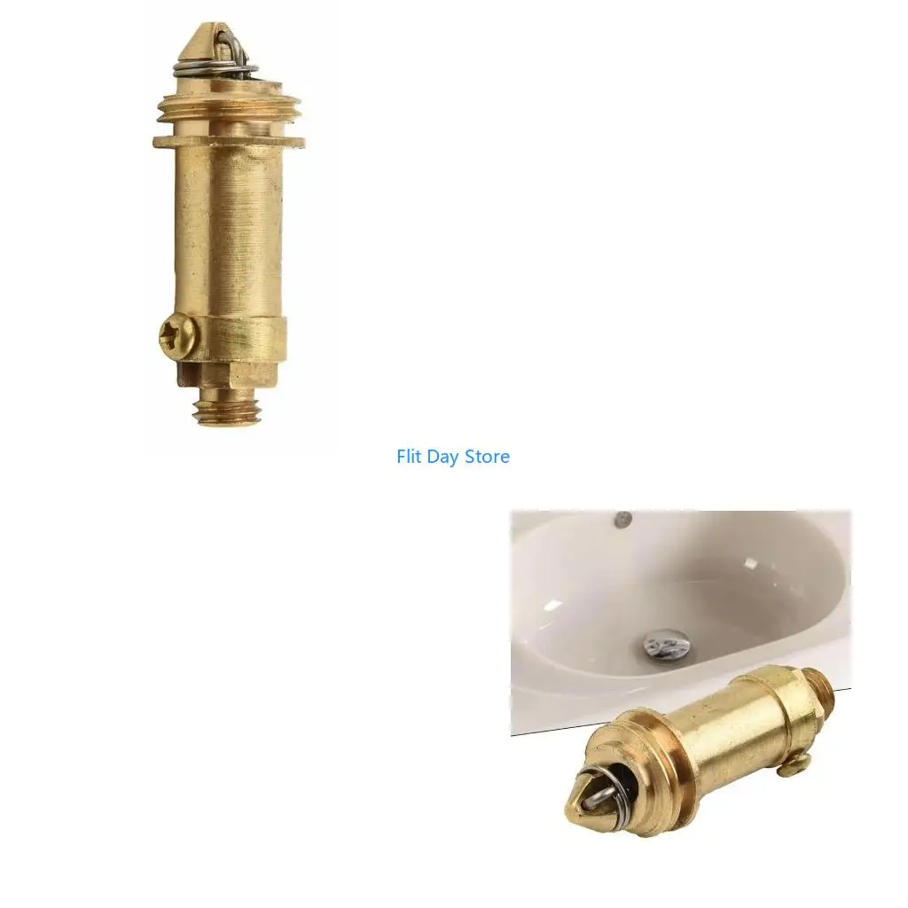 F92C rusts Resistant Brass Bounce Cores Quick Release Spring Valves 20mm for Bathroom