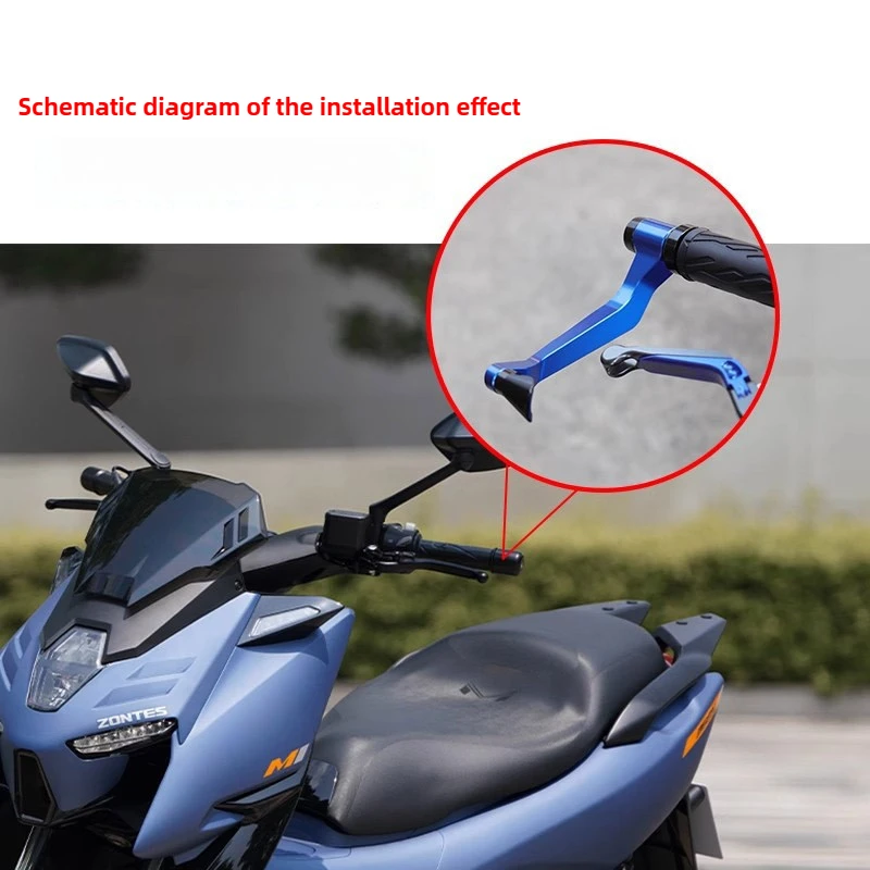 

Suitable for ZONTES350M/ZT150M motorcycle modification handle horn bow protection competitive hand protection rod