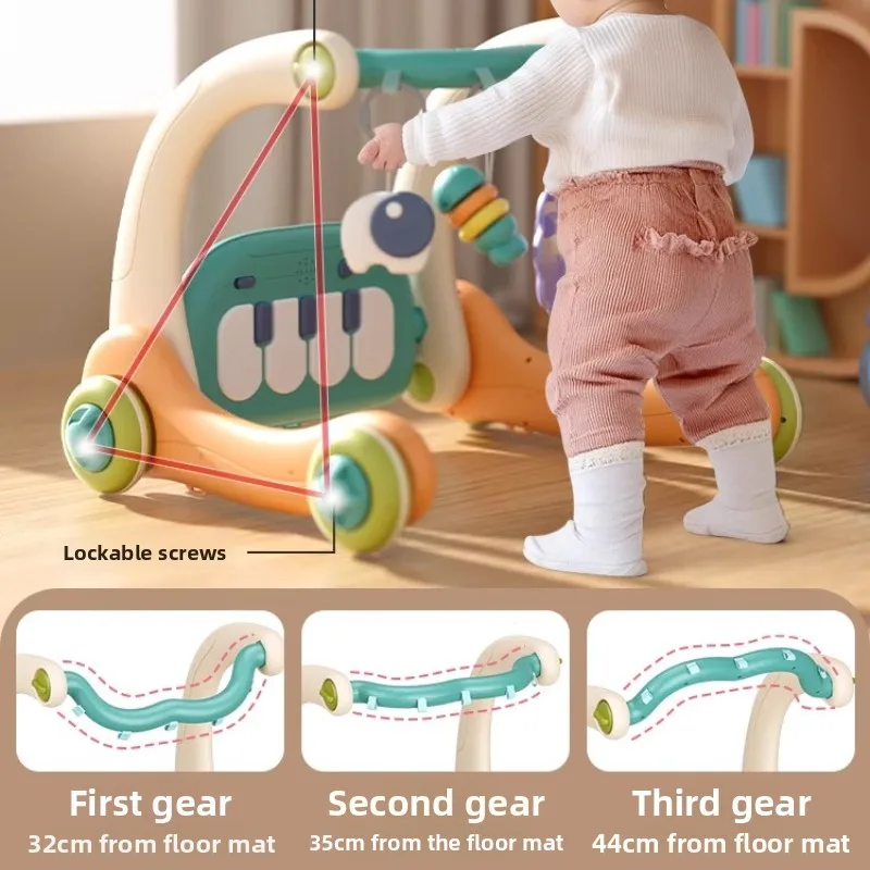 Baby Fitness Rack Walker Pedal Klavier Spielzeug Baby 0 1 Jahr alt 3 Monate 6 pädagogische Früherziehung Neugeborenes Kleinkind