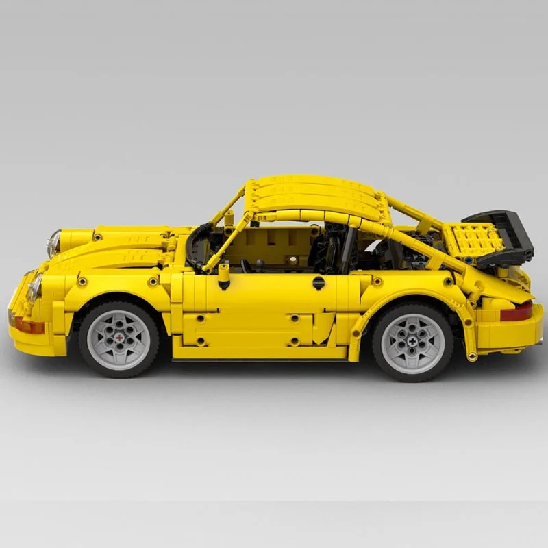 

НОВИНКА MOC-249471 964 Turbo, масштаб 1:12, модель гиперкара, гоночная машина, конструктор, детские игрушки, подарки на день рождения